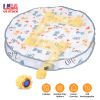 Cat Toys Ball Fast Rolling in Pouch Rechargeable Motion Activated Interactive Cat Toys for Indoor Cats Hide And Seek Mouse Catching Game