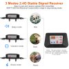 Dog Training Collar Receiver IPX6 Waterproof Dog Bark Shock Vibration Beep Receiver